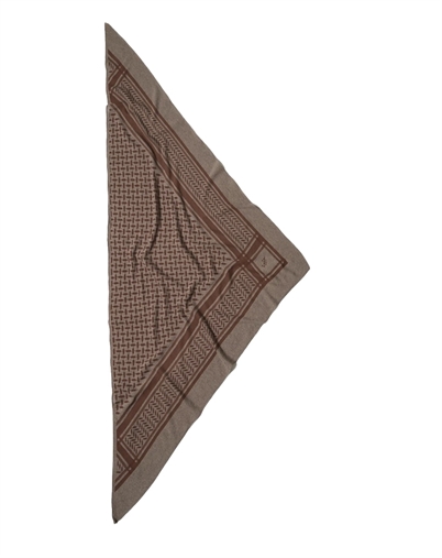 Triangle Trinity Classic M Tørklæde - Brown - Lala Berlin